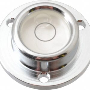 GEIER & BLUHM, INC. 1-1/4 Inch Base Diameter x 0.44 Inch Overall Height, 1 Circle, Brass Bull's Eye Circular Level 2-12000