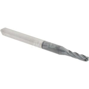 ACCUPRO Ball End Mill: 0.0787" Dia, 0.315" LOC, 4 Flute, Solid Carbide 76489673