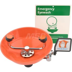 PRO-SAFE Wall Mount, Plastic Bowl, Eyewash Station PSG1814P
