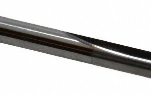 SGS Straight-Flute Drill Bit: #11, 140 deg Point, Solid Carbide 56011
