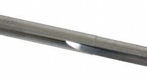 SGS Straight-Flute Drill Bit: #26, 140 deg Point, Solid Carbide 56026