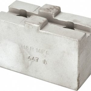 H & R MANUFACTURING Soft Lathe Chuck Jaw: Tongue & Groove HR-447-A