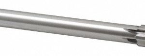 ROCK RIVER TOOL, INC. Chucking Reamer: 0.6600", 9" OAL, 2-1/4" Flute Length, Straight, Straight-Cylindrical, Carbide-Tipped 24006600