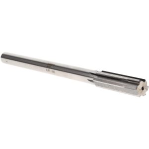 ROCK RIVER TOOL, INC. Chucking Reamer: 0.6710", 9" OAL, 2-1/4" Flute Length, Straight, Straight-Cylindrical, Carbide-Tipped 24006710