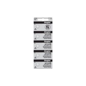 ENERGIZER Button & Coin Cell Battery: Size 377 & 376, Silver Oxide 377-376TZ