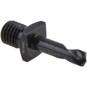 HERTEL Threaded Shank Drill Bit: #27, 135 &deg; Point, 1/4-28 Shank, Cobalt 953CO27ST-209