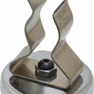 MAG-MATE 11 Lb Max Pull Force, 1-29/32" Overall Height, 1.41" Diam, Ceramic Cup Magnet MX1500SS01