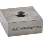 MITUTOYO Square Steel Gage Block: 0.4", Grade 0 614194-531