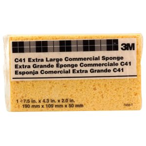 3M Commercial Size Sponge 7456-T, 7.5 in x 4.375 in x 2.06 in 7000144999