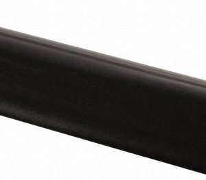 HUBBELL WIRING DEVICE-KELLEMS Floor Cable Cover: Polyvinylchloride, 1 Channel, 3/4" Max Cable Dia FT4BK5