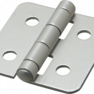 80/20 INC. Aluminum Door Hinge: 2" Wide, 0.078" Thick, 4 Mounting Holes 2086