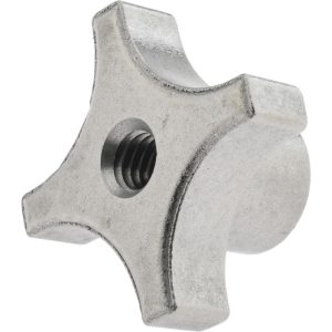 NORTHWESTERN TOOLS INC Lobed Knob: 1-1/2" Head Dia, 4 Points, Steel 17503