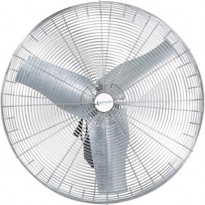AIRMASTER 30" Blade, 7,794 Max CFM, Single Phase Oscillating Wall Mounting Fan 71566