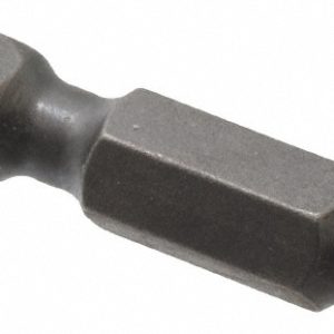 APEX Power Screwdriver Bit: #2 Tri-Wing Speciality Point Size, 1/4" Hex Drive TW-2