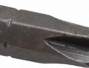 APEX Phillips Screwdriver Insert Bit: #1 Point, 1/4" Drive, 1" OAL 440-1-ACR1X