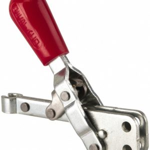 DE-STA-CO Manual Hold-Down Toggle Clamp: Vertical, 200.00 lb Capacity, Solid Bar, Straight Base 202-B