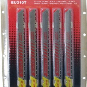 STARRETT Jigsaw Blade: Bi-Metal, 10 TPI, 0.05" Blade Thickness, 5/16" Blade Width 68721