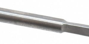 OMEGADRILL 1/8" Drill, 1/2" Flute Length, Solid Carbide, Tap Extractor Drill OD-1/8