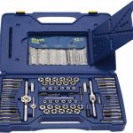 IRWIN HANSON #4-40 to 1/2-20 BSP, Metric Coarse, Metric Fine, NPT, UNC, UNF, Die and Drill Set 26377