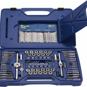IRWIN HANSON #4-40 to 1/2-20 BSP, Metric Coarse, Metric Fine, NPT, UNC, UNF, Die and Drill Set 26377