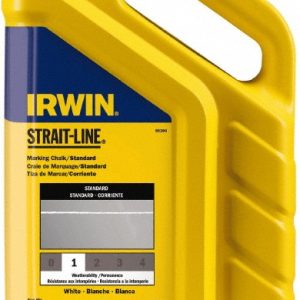 IRWIN 5 Lb White Line Marking Chalk 65104
