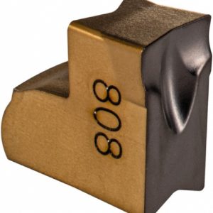 ISCAR Cutoff Insert: TAGN4J IC808, Carbide, 3.99 mm Cutting Width, 0.1570" Cutting Width 6003580