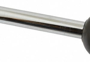 GIBRALTAR 3/8-16 Stem, 1-3/8" Knob Diam, 0.47" Shaft Diam, Gear Lever Arm with Ball Knob G3847-32-G