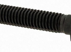 GIBRALTAR Steel T-Slot Bolt: 3/8-16, 2" Thread Length, 3/8" Slot Width, Black Finish 842325-G