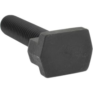 GIBRALTAR Steel T-Slot Bolt: 1/2-13, 2" Thread Length, 1/2" Slot Width, Black Finish 842525-G