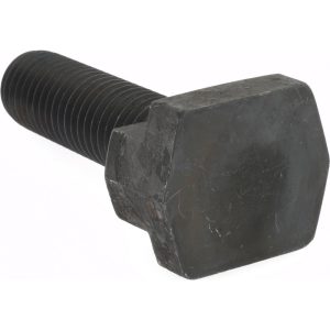 GIBRALTAR Steel T-Slot Bolt: 5/8-11, 2" Thread Length, 5/8" Slot Width, Black Finish 842625-G