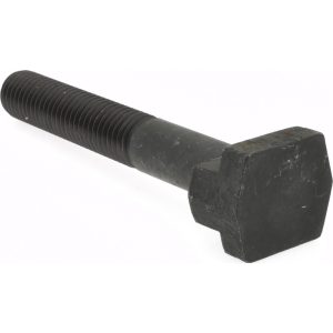 GIBRALTAR Steel T-Slot Bolt: 5/8-11, 2" Thread Length, 5/8" Slot Width, Black Finish 842645-G