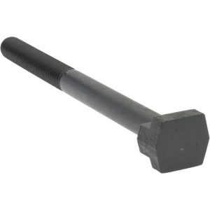 GIBRALTAR Steel T-Slot Bolt: 5/8-11, 3-1/2" Thread Length, 5/8" Slot Width, Black Finish 842680-G