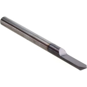 HARVEY TOOL Engraving Cutter: 90 &deg;, 1/8" Dia, Pointed, Solid Carbide 30110-C3