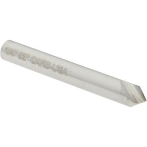 HERTEL Countersink: 1/4" Head Dia, 82.00 deg Included Angle, 1 Flute, Solid Carbide, Right Hand Cut 331-003060