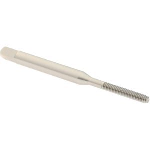 HERTEL Thread Forming Tap: #2-56 UNC, 2B Class of Fit, Bottoming Chamfer, High-Speed Steel, Bright/Uncoated Finish K010306AS