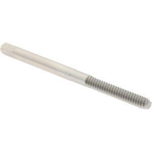 HERTEL Thread Forming Tap: #6-32 UNC, 2B Class of Fit, Bottoming Chamfer, High-Speed Steel, Bright/Uncoated Finish K010331AS