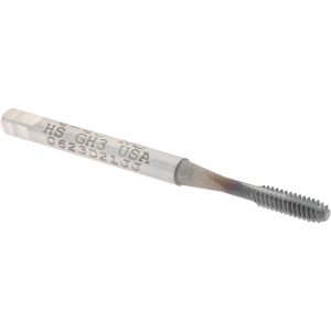 HERTEL Thread Forming Tap: #4-40 UNC, 2B & 3B Class of Fit, Bottoming Chamfer, High-Speed Steel, TiCN Finish K010315AS85