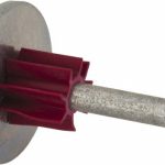 DEWALT ANCHORS & FASTENERS 0.145" Shank Diam, 7/8" Washer Diam, Grade 1062 Steel Powder Actuated Drive Pin with Washer 50094-PWR