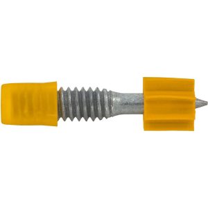 DEWALT ANCHORS & FASTENERS 1/4-20 Thread, 0.145" Shank Diam, Grade 1062 Steel Powder Actuated Threaded Stud 50326-PWR