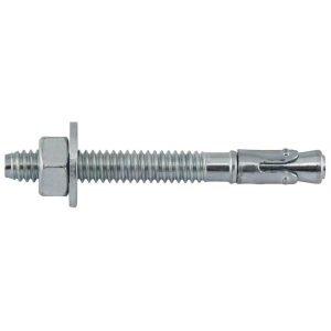 DEWALT ANCHORS & FASTENERS Concrete Wedge Expansion Anchor: 1/4" Dia, 2-1/4" OAL 7402SD1-PWR