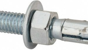 DEWALT ANCHORS & FASTENERS Concrete Wedge Expansion Anchor: 3/8" Dia, 3" OAL 7413SD1-PWR