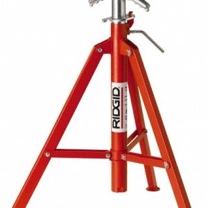 RIDGID 1" to 12" Pipe Capacity, Portable Folding V-Head Stand 22168