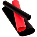 3M Heat-Shrink & Cold-Shrink Sleeve: 1/4" ID Before Shrinking, 0.08" ID After Shrinking, 6" OAL 7010350253