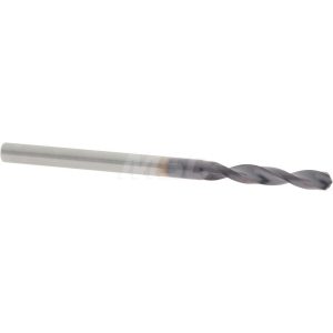 ACCUPRO Jobber Length Drill Bit: 3/16" (0.1875) Dia, 140 deg, Solid Carbide 77712255