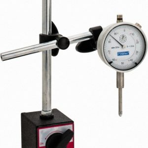 FOWLER Dial Indicator & Base Kit: 0-100 Dial Reading FOW99988L