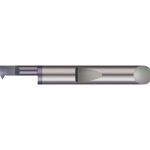 MICRO 100 Single Point Threading Tool: 0.16" Min Thread Dia, 27 to 56 TPI, 0.5" Cut Depth, Internal, Solid Carbide QIT-160500X
