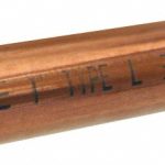 MUELLER INDUSTRIES 2' Long, 1/2" OD x 3/8" ID, Grade C12200 Copper Water (L) Tube LH03002