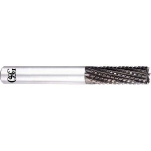 OSG Diamond Pattern Router Bit: 0.375" Dia, 1.5" LOC, 3/8" Shank Dia, Square 20613516
