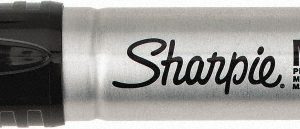 SHARPIE Permanent Marker: Black, AP Non-Toxic, Chisel Tip 44001A