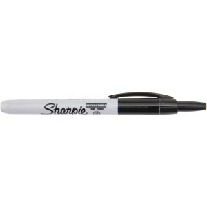 SHARPIE Permanent Marker: Black, AP Non-Toxic, Fine Tip 32701